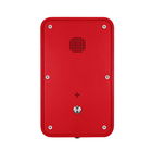 Red Industrial Weatherproof Telephone Post With Aluminum Alloy Die Casting Body