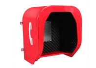 Public Emergency Cabinet Telephone Hood Marine Soundproof Booth For Power Plant