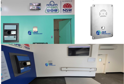 Tin tức công ty mới nhất về Ứng dụng điện thoại liên lạc khẩn cấp JR301-SC-IW-SIP trong dự án trạm tái chế chất thải Sydney