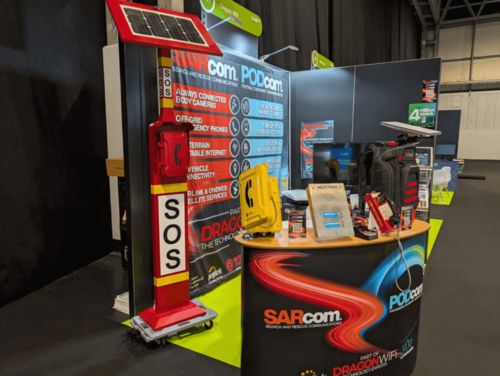 Blog công ty mới nhất về Điểm hỗ trợ khẩn cấp năng lượng mặt trời 4G tại Triển lãm Birmingham, Định nghĩa lại giao tiếp đáng tin cậy cho phản ứng quan trọng