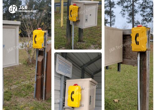 Blog công ty mới nhất về J&R JR101-FK-L Waterproof Industrial Telephones Successfully Installed at a U.S. Manufacturing Facility