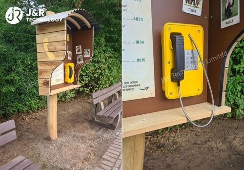 Blog công ty mới nhất về Được chế tạo để bền bỉ: Sở thú Đức nâng cao khả năng liên lạc khẩn cấp bằng điện thoại công nghiệp tùy chỉnh