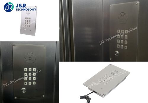 Blog công ty mới nhất về Điện thoại khẩn cấp JR309-FK-IW-Analog được lắp đặt trong dự án thang máy phòng khám Nga để tăng cường an toàn hành khách
