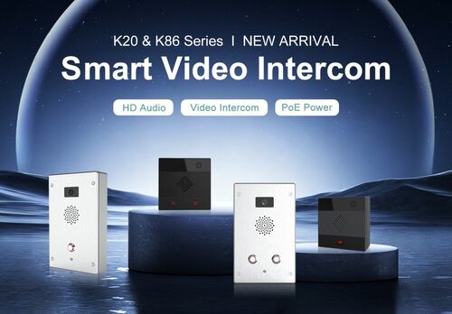 Blog công ty mới nhất về Ra mắt sản phẩm mới | Thiết bị đầu cuối liên lạc video IP K20 & K86 chính thức được phát hành