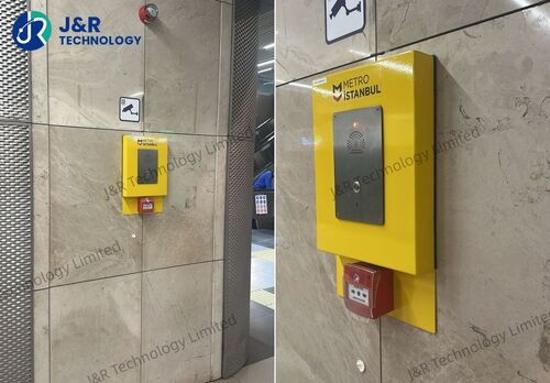 Blog công ty mới nhất về Điện thoại khẩn cấp J&R Technology JR301-SC-IW đã được lắp đặt thành công trong Dự án Metro Istanbul
