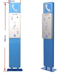 Giá tốt. Trụ điện thoại SOS rảnh tay chống phá hoại với camera và nút quay số tự động kép trực tuyến