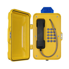 IP67 Điện thoại chống thấm công nghiệp với Beacon, PoE Điện thoại đường hầm