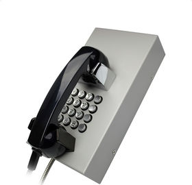 Giá tốt. Điện thoại chống phá hoại IP65 cho khu vực công cộng với bàn phím kim loại 16 phím trực tuyến