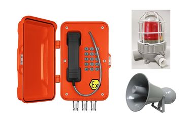 Điện thoại IP chống bụi với đèn và rây