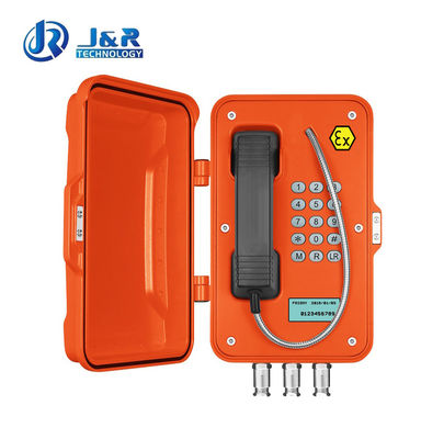Giá tốt. Điện thoại VoIP chống nổ công nghiệp với màn hình LCD cho trạm xăng dầu trực tuyến