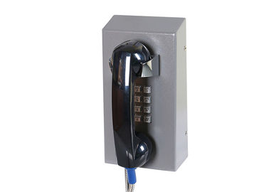 Giá tốt. Máy điện thoại thăm viếng nhà tù bằng thép cán lạnh, máy điện thoại nhà tù bằng vật liệu ABS với dây giáp trực tuyến