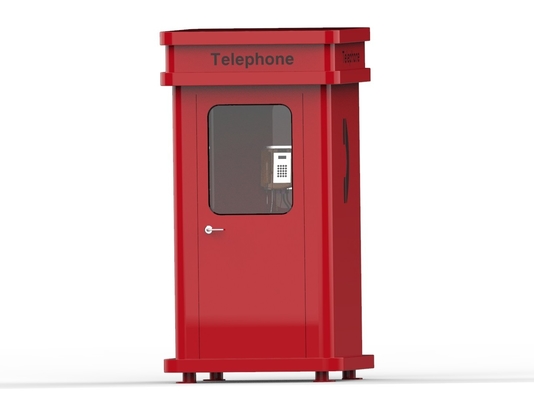 Giá tốt. Buồng điện thoại cách âm chống phá hoại 40DB cho môi trường ồn ào trực tuyến