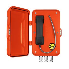 Giá tốt. Điện thoại chống cháy nổ tự động quay số tương tự với vỏ vật liệu hợp kim nhôm trực tuyến