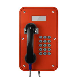 Điện thoại VoIP công nghiệp chống đỡ phá hoại Thời tiết với màn hình hiển thị LCD