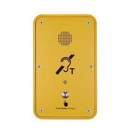 Điện thoại an toàn khẩn cấp chống va chạm điện thoại tương tác với nút bằng thép không rỉ