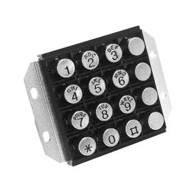 Giá tốt. Phụ tùng thay thế Điện thoại Phụ tùng Bàn phím chống vi phạm 16 Key Với Zinc hợp kim Buttons trực tuyến