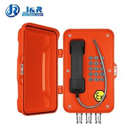 chất lượng Điện thoại chống cháy nổ công nghiệp chắc chắn cho khu vực nguy hiểm / Trạm điện nhà máy