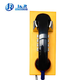Giá tốt. Điện thoại chống va đập tốc độ quay số nhanh / Điện thoại tương tự gập ghềnh IP65 Heavy Duty với thân máy bằng thép trực tuyến