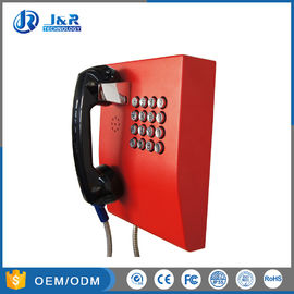 Điện thoại chống phá hoại ngân hàng Điện thoại công nghiệp cầm tay với bàn phím đầy đủ