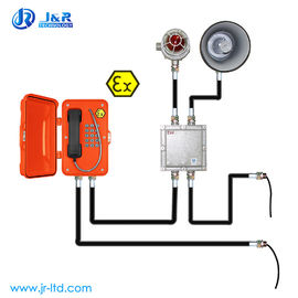 Hợp kim nhôm IP67 chống cháy nổ điện thoại cho truyền thông thoại