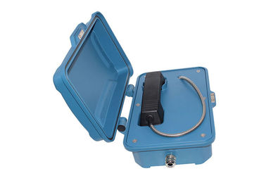 Giá tốt. Màu xanh ngoài trời điện thoại chống thời tiết 80 - 95db âm thanh chuông cho đường sắt trực tuyến