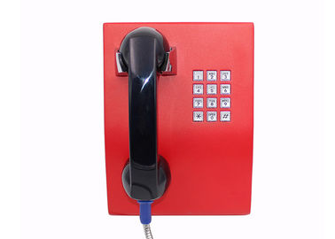 Đầy đủ bàn phím Courtesy Prison điện thoại, chống thấm ngoài trời treo tường điện thoại