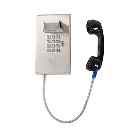 Ngân hàng GSM treo tường điện thoại với cơ thể thép không gỉ bền chải
