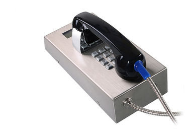 Bẻ khóa khẩn cấp Điện thoại bằng chứng phá hoại Điện thoại nhà tù Teleaid có màn hình LCD