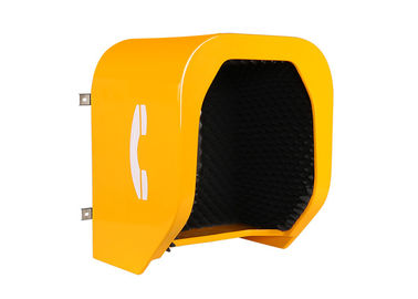 Giá tốt. Noiseproof Điện thoại Acoustic Điện thoại Hood Tường gắn sợi thủy tinh Chất liệu polyester gia cố trực tuyến