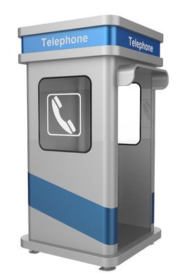 Giá tốt. Phòng điện thoại âm thanh chống phá hoại với độ giảm tiếng ồn 25dB và Kiosk âm thanh chống cháy trực tuyến
