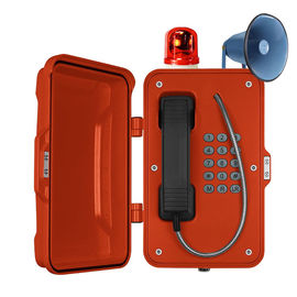 Phát sóng mạnh mẽ SOS Điện thoại thời tiết công nghiệp Nói lớn IP66-IP67