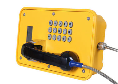 Bệnh viện khẩn cấp SIP Điện thoại thời tiết công nghiệp SOS với màn hình LCD