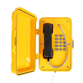 SIP VoIP Analog Điện thoại thời tiết công nghiệp tương tự IP65-IP67 với bàn phím đầy đủ