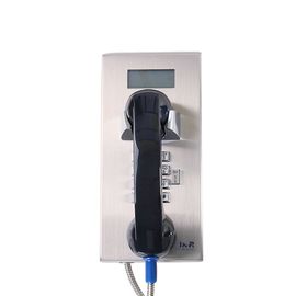 Điện thoại chống phá hoại hạng nặng, Điện thoại khẩn cấp chắc chắn bằng kim loại với màn hình LED