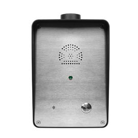 DTMF PoE GSM Điện thoại công cộng kim loại Điện thoại quay số tự động 65VDC