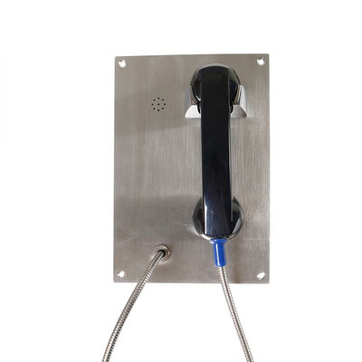Giá tốt. Điện thoại chống phá hoại IP55 bằng thép không gỉ với công tắc móc trực tuyến
