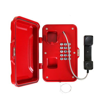 Bàn phím cao su SIP2.0 Điện thoại đường hầm chịu thời tiết IP67