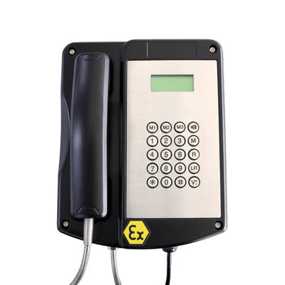 ATEX Resisttel IECEX Điện thoại VoIP Chống cháy nổ Điện thoại IP66