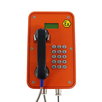 Giá tốt. Toàn bộ bàn phím chống cháy nổ Điện thoại IP67 SIP với màn hình LED trực tuyến