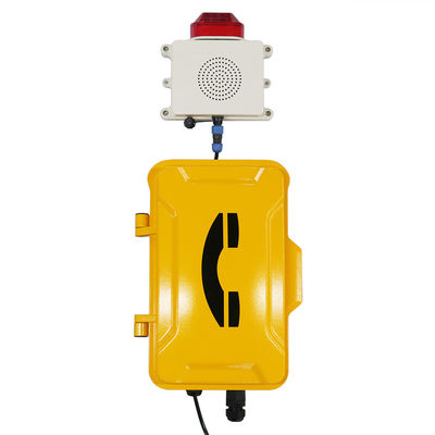 90db IP67 Tunnel Điện thoại chống chịu thời tiết Rj45 SIP Bàn phím đầy đủ
