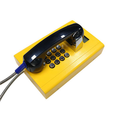 IP55 Tương tự DC12V POE Điện thoại chống phá hoại SIP GSM Màn hình LCD