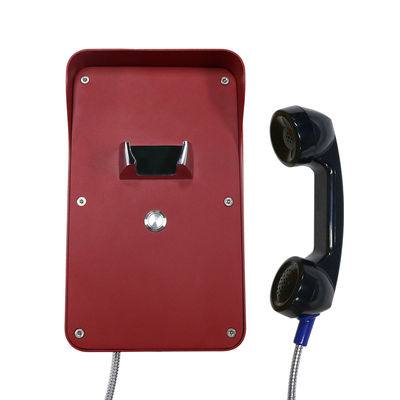 Điện thoại 3G GSM chống phá hoại Điện thoại cầm tay chắc chắn PoE SIP2.0 với một nút
