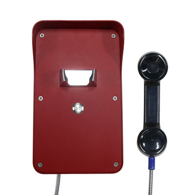 Quay số nhanh điện thoại chống phá hoại bằng dây xoắn ốc IP54 SS để liên lạc
