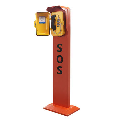Hỗ trợ trụ điện thoại khẩn cấp chịu thời tiết Hợp kim nhôm FCC IP65