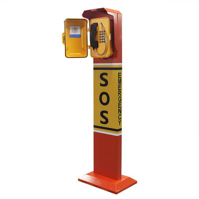 Bên đường VoIP Điện thoại khẩn cấp Chống va đập Bằng chứng phá hoại SOS