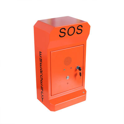 FCC SIP IP65 Rảnh tay Điện thoại khẩn cấp bên đường Chống phá hoại