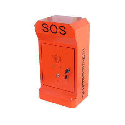 SOS Một lần chạm quay số Điện thoại chống phá hoại IP54 GSMR Rảnh tay