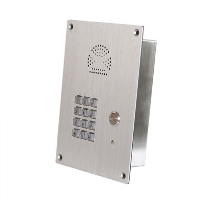 GSM 3G IP55 SS Điện thoại quay số nhanh 65VDC DTMF cho các nhà máy dược phẩm