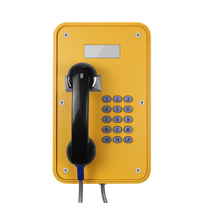 Hợp kim nhôm Điện thoại công nghiệp ngoài trời Điện thoại GSM 3G IP67 VOIP SIP