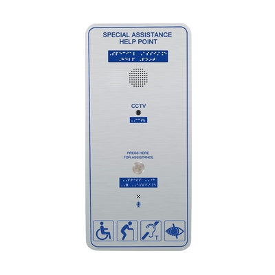 Điện thoại khẩn cấp chống nước IP65 bằng thép SIP2.0 cho điện thoại cố định trong khuôn viên trường